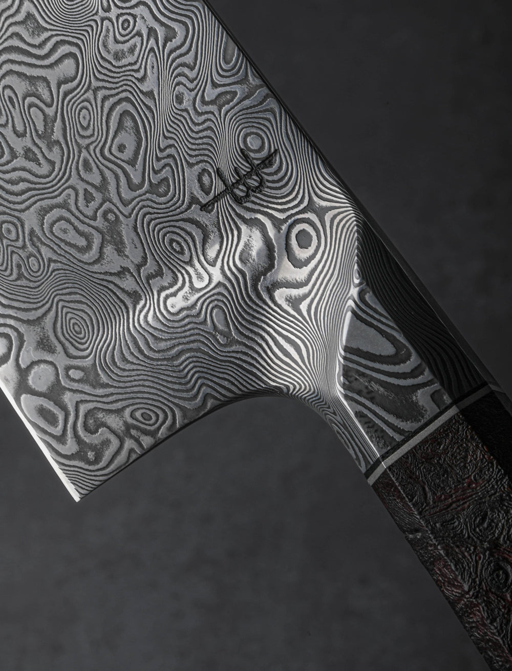 William Brigham Brigham Damascus Santoku 200mm