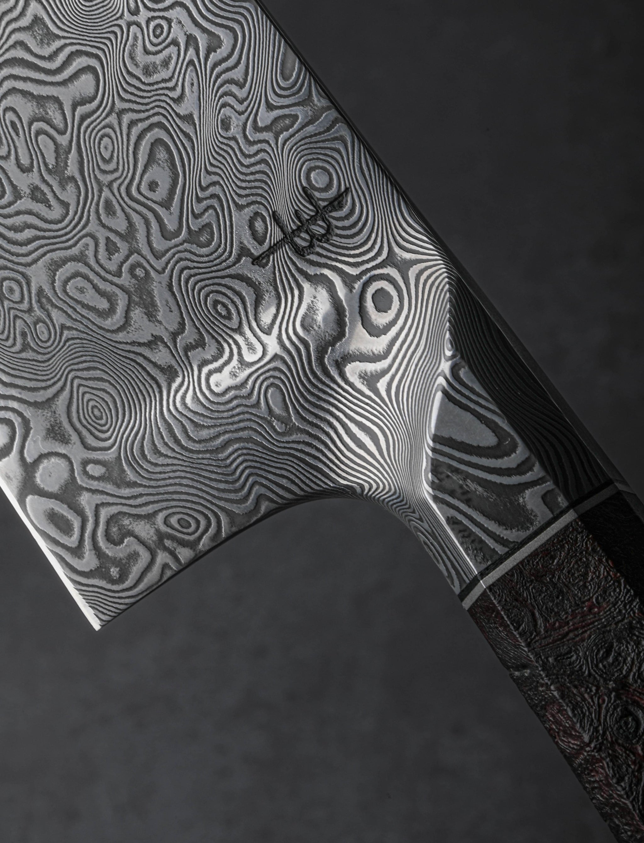 William Brigham Brigham Damascus Santoku 200mm