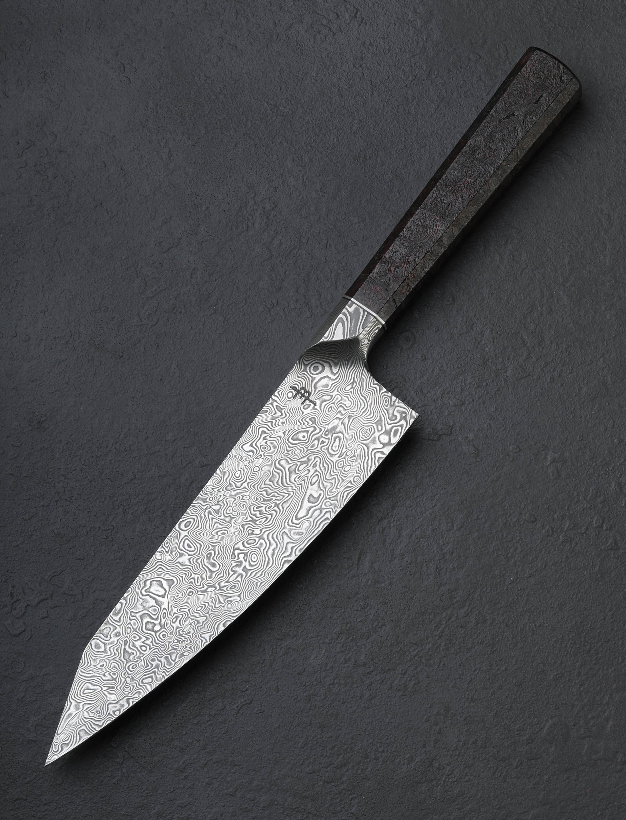 William Brigham Brigham Damascus Santoku 200mm